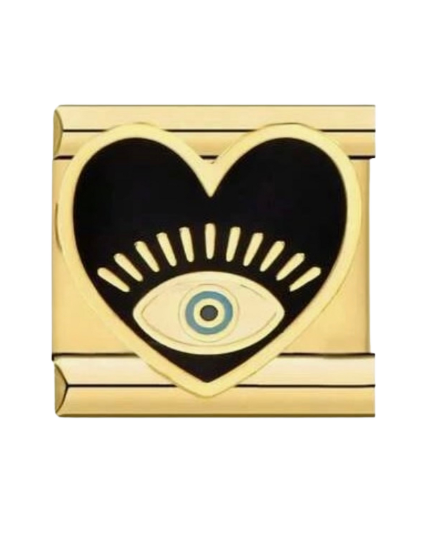 Corazon ojo negro