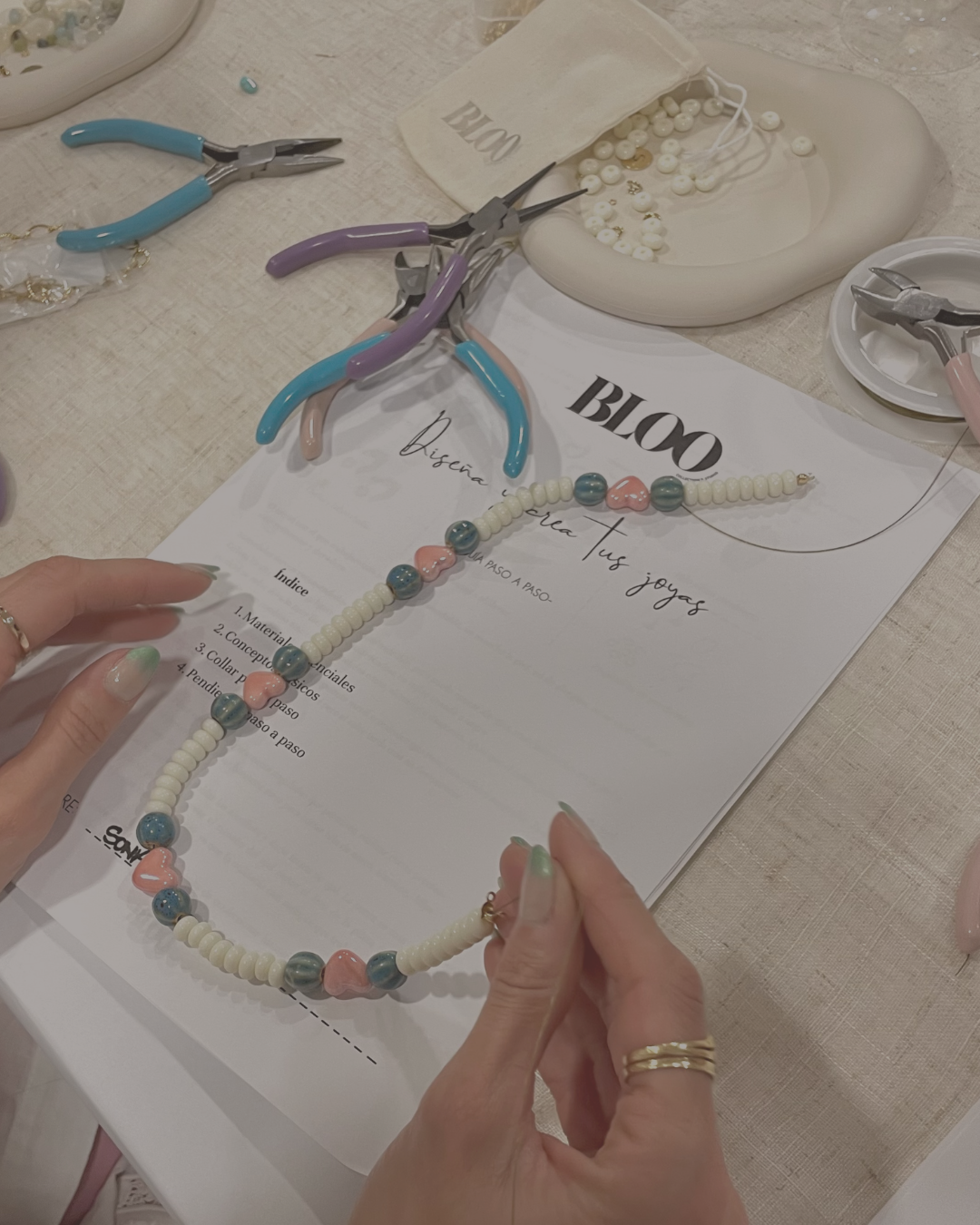 Taller: Diseño y creación de 2 joyas - Málaga - 22 noviembre