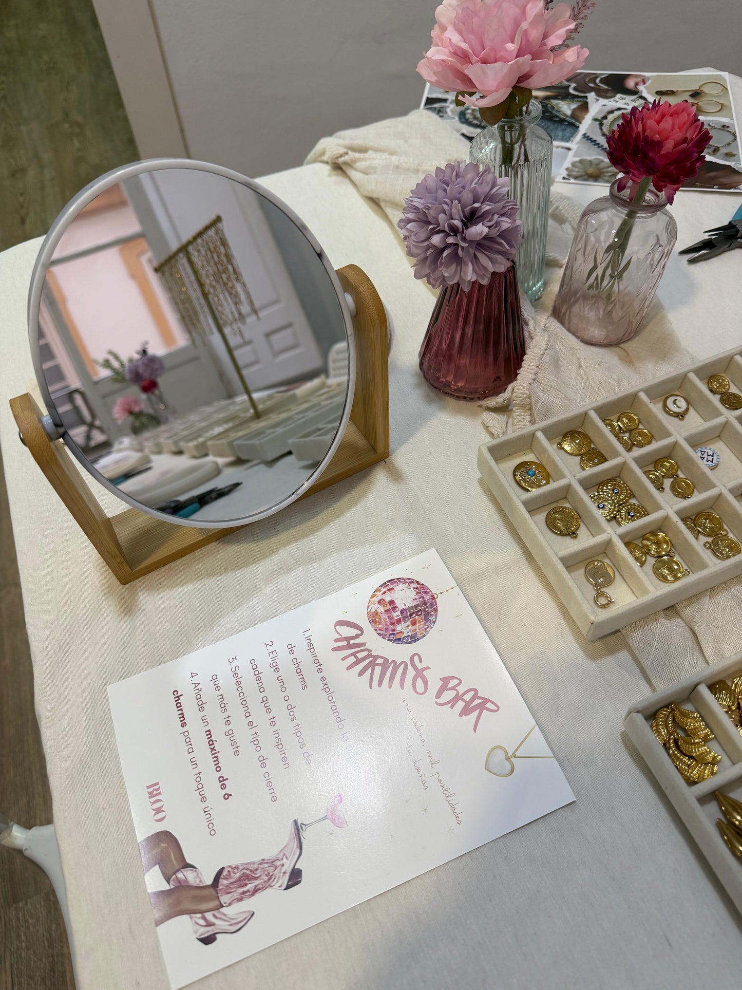 Taller: CHARMS BAR - Málaga - 20 diciembre