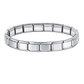 Pulsera italiana plateada