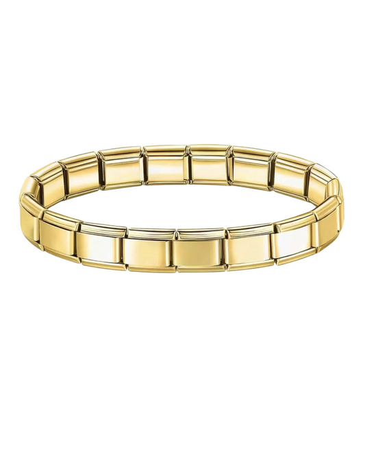 Pulsera italiana dorada