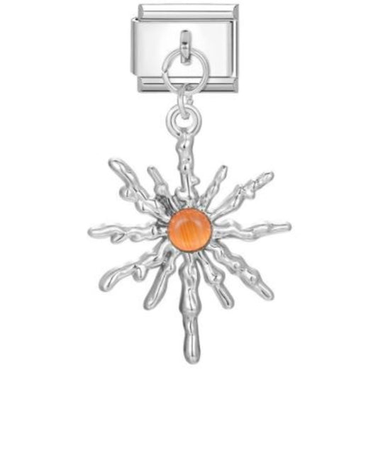 Circonita naranja colgante