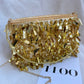 BOLSO CONFETI DORADO